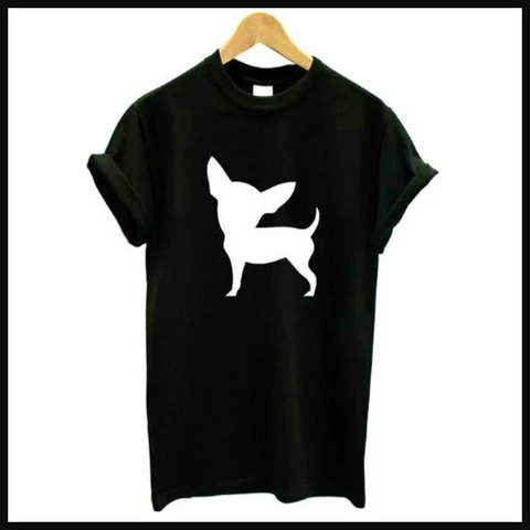 Hipster Funny t shirt Chihuahua
