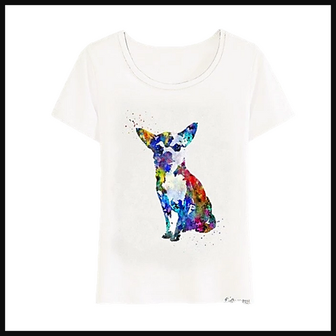 I Love My Chihuahua T-Shirt 2019 Cute Colorful Tee shirt