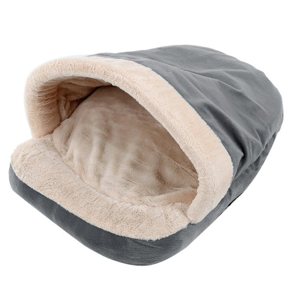 New Pet Soft Dog Cat Bed House Winter Warming Nest Mat For Small Dogs Sleeping Bag Chihuahua Teddy Kennels Fast shipping