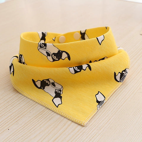 Hot Sale Small Bandana Pattern Little Neck Scarf for Pug Dog