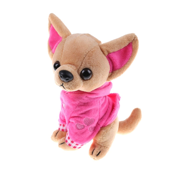 Hot Small Vest Chihuahua Plush Toy Stuffed About Children Birthday Christmas Present
