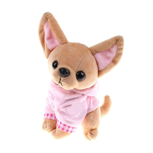 Hot Small Vest Chihuahua Plush Toy Stuffed About Children Birthday Christmas Present