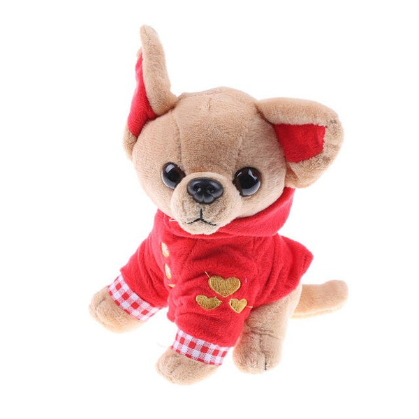 Hot Small Vest Chihuahua Plush Toy Stuffed About Children Birthday Christmas Present
