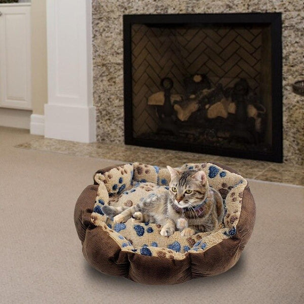 Pet Cat Bed Sofa Mats Winter Dog Bed Cotton Kennel Deep Sleep For Dog Chihuahua Small Dog Basket Pet Bed