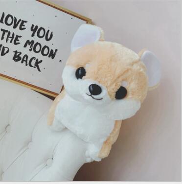 WYZHY hot sale cute pet stance Chihuahua doll plush toy pillow children gift ornaments 30cm