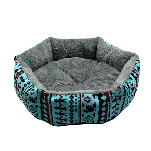 Warm Dog Bed For Small Dogs Winter Pet Cat House Kintten Puppy Bed Kennel Pet Mat Sofa Bed Cushion for Chihuahua Pug Yorkshire