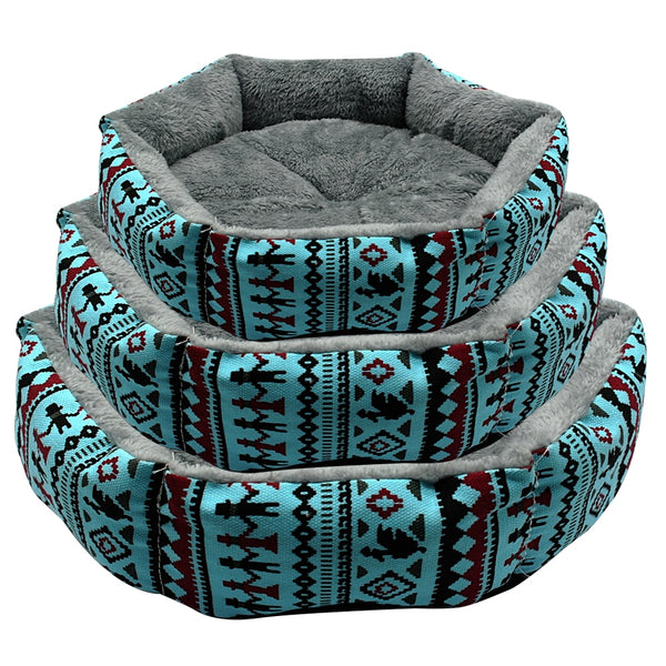 Warm Dog Bed For Small Dogs Winter Pet Cat House Kintten Puppy Bed Kennel Pet Mat Sofa Bed Cushion for Chihuahua Pug Yorkshire