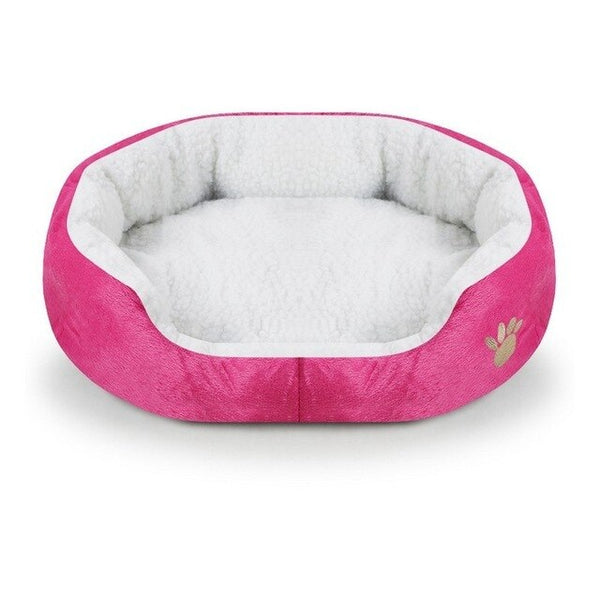Pet Sofa Dog Beds Soft Fleece Warm Cat Bed House Dog Baskets Fall and Winter Warm Kennel For Small Dogs Chihuahua Cat Puppy 35