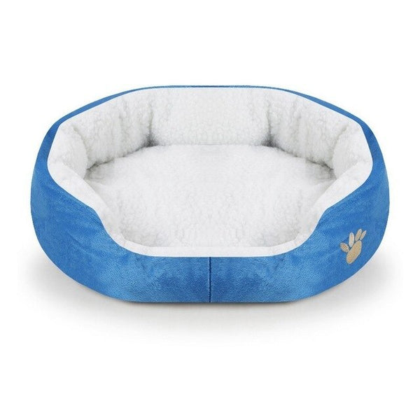 Pet Sofa Dog Beds Soft Fleece Warm Cat Bed House Dog Baskets Fall and Winter Warm Kennel For Small Dogs Chihuahua Cat Puppy 35