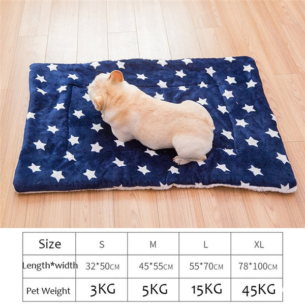 New Dog Warm Mat Comfortable Winter Kennel For Puppy Pet Soft Cushion Thick For Dogs Chihuahua Cama Perro