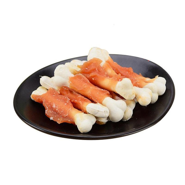 New Chicken Beef Milk Dog Snack Feeder Health Material Pet Chew Bones Clean Teeth Dogs Foods Feeders Teddy Chihuahua Pets Snacks