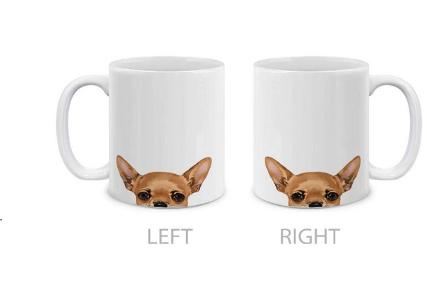 Chihuahua Mom Gifts Mug For Christmas Women Men Dad Decor Lover Decorations Stuff I Love Chihuahua Coffee Accessories Funny Birthday Gift Coffee Cup Mugs